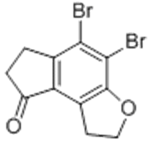 4,5-Dibromo-1,2,6,7-tertahydro-8H-indeno[5,4-b]furan-8-one CAS 196597-77-0