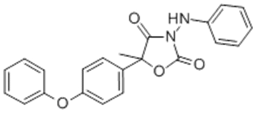 2,4-Oxazolidinedione,5-methyl-5-(4-phenoxyphenyl)-3-(phenylamino)- CAS 131807-57-3