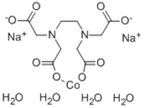 Cobaltate(2-),[[N,N'-1,2-ethanediylbis[N-[(carboxy-kO)methyl]glycinato-kN,kO]](4-)]-, sodium (1:2),( 57354167, 57254191,OC-6-21)- CAS 15137-09-4
