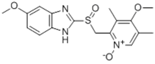 5-METHOXY-2-[((4-METHOXY-3,5-DIMETHYL-1-OXIDO-2-PYRIDINYL)METHYL)SULFINYL]-BENZIMIDAZOLE CAS 176219-04-8