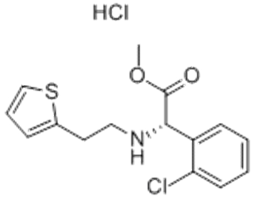 D-(+)-Methyl-alpha-(2-thienylethamino)(2-chlorophenyl)acetate hydrochloride CAS 141109-19-5