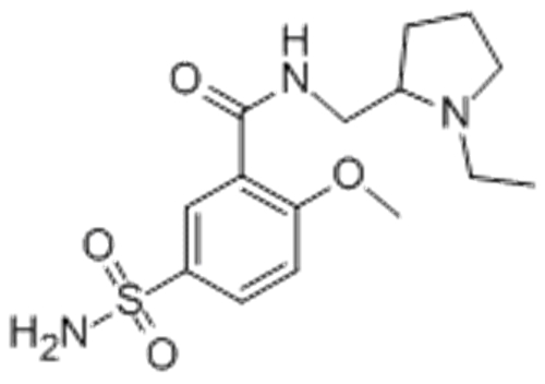 Benzamide,5-(aminosulfonyl)-N-[(1-ethyl-2-pyrrolidinyl)methyl]-2-methoxy- CAS 15676-16-1