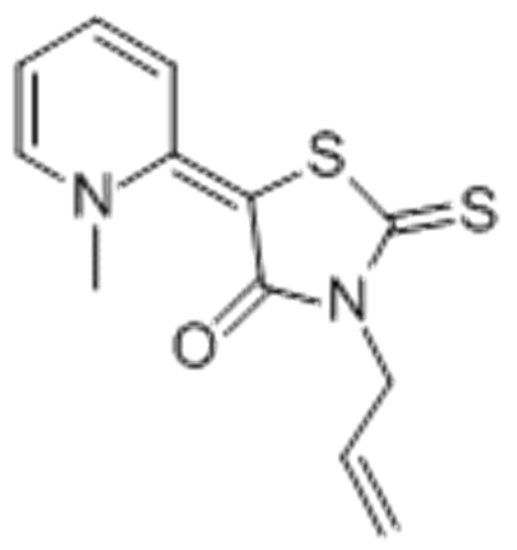 2-THIOXO-3-ALLYL-2-4-OXO-5-(N-METHYL-PYRID-2-YLIDEN)-1,3-THIAZOLDINE CAS 34330-15-9