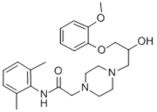 1-Piperazineacetamide, N-(2,6-dimethylphenyl)-4-[2-hydroxy-3-(2-methoxyphenoxy)propyl]- CAS 95635-55-5