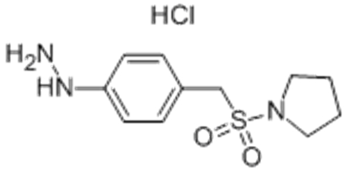 4-(1-Pyrrolidinylsulforylmenthyl)phenylhydrazine hydrochloride CAS 334981-11-2