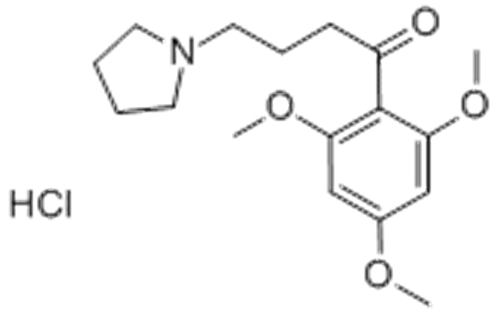 1-[3-(2,4,6-Trimethoxybenzoyl)propyl]pyrrolidinium chloride CAS 35543-24-9