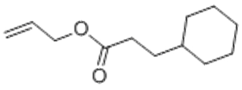 Allyl cyclohexylpropionate
 CAS 2705-87-5