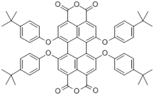 Perylo[3,4-cd:9,10-c'd']dipyran-1,3,8,10-tetrone,5,6,12,13-tetrakis[4-(1,1-dimethylethyl)phenoxy]- CAS 156028-30-7