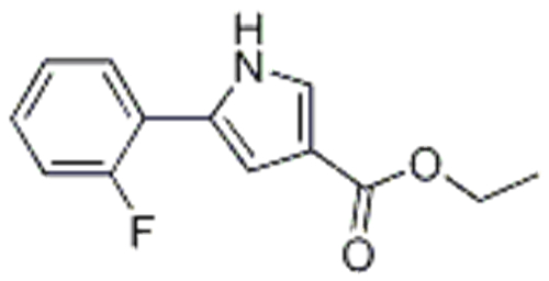 1H-Pyrrole-3-carboxylic acid, 5-(2-fluorophenyl)-, ethyl ester CAS 881674-06-2