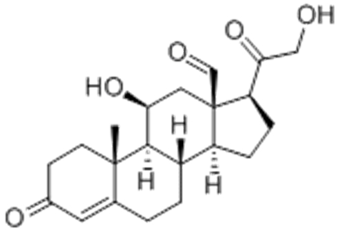 Pregn-4-en-18-al,11,21-dihydroxy-3,20-dioxo-,( 57364522, 57186217,11b)- CAS 52-39-1