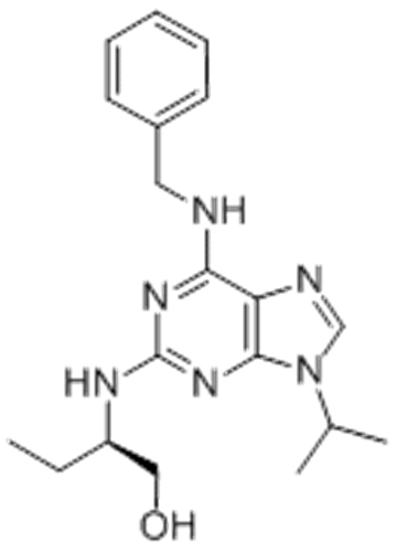 Name: 1-Butanol,2-[[9-(1-methylethyl)-6-[(phenylmethyl)amino]-9H-purin-2-yl]amino]-,( 57361736, 57275241,2R)- CAS 186692-46-6