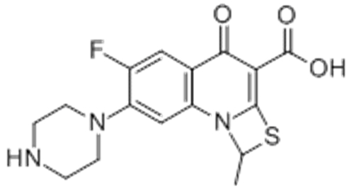 1H,4H-[1,3]Thiazeto[3,2-a]quinoline-3-carboxylicacid, 6-fluoro-1-methyl-4-oxo-7-(1-piperazinyl)- CAS 112984-60-8