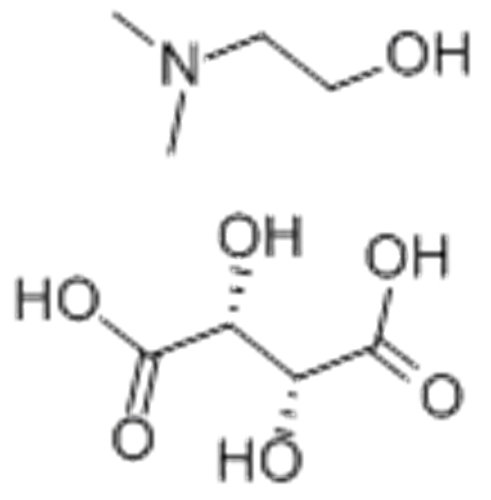 2-DIMETHYLAMINOETHANOL HYDROGEN L-(+)-TARTRATE CAS 29870-28-8