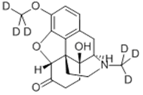 Morphinan-6-one,4,5-epoxy-14-hydroxy-3-(methoxy-d3)-17-(methyl-d3)-,( 57358981, 57268596,5a)- CAS 152477-91-3