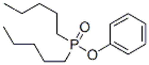 Phosphinic acid,P,P-dipentyl-, phenyl ester CAS 14656-17-8