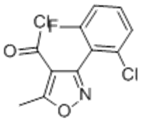 3-(2-Chloro-6-fluorophenyl)-5-methylisoxazole-4-carbonyl chloride CAS 69399-79-7