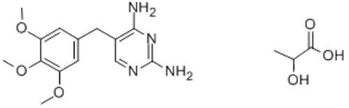 Trimethoprim lactate salt CAS 23256-42-0