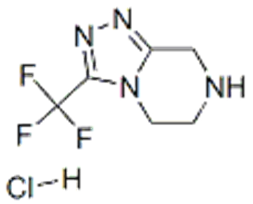 3-(Trifluoromethyl)-5,6,7,8-tetrahydro-[1,2,4]triazolo[4,3-a]pyrazine hydrochloride CAS 762240-92-6 
