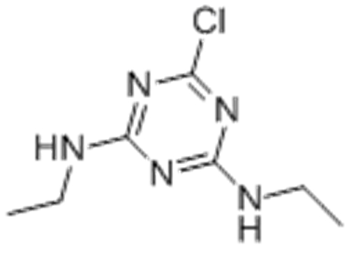 1,3,5-Triazine-2,4-diamine,6-chloro-N2,N4-diethyl- CAS 122-34-9
