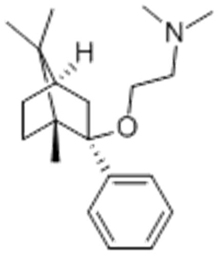 Ethanamine, N,N-dimethyl-2-(((1R,2S,4R)-1,7,7-trimethyl-2-phenylbicyclo(2.2.1)hept-2-yl)oxy)- CAS 120444-71-5
