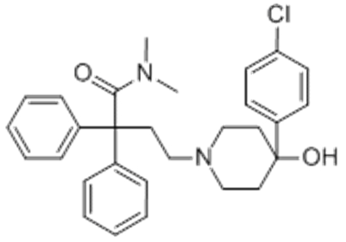 1-Piperidinebutanamide,4-(4-chlorophenyl)-4-hydroxy-N,N-dimethyl-a,a-diphenyl- CAS 53179-11-6