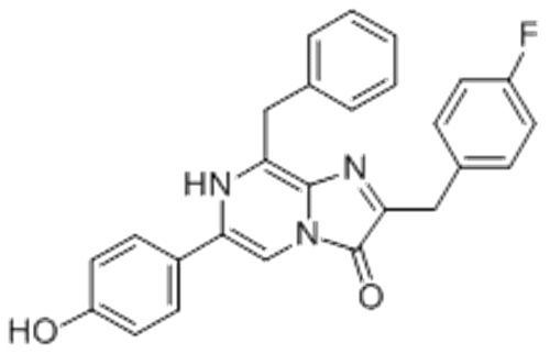 Imidazo[1,2-a]pyrazin-3(7H)-one,2-[(4-fluorophenyl)methyl]-6-(4-hydroxyphenyl)-8-(phenylmethyl)- CAS 123437-16-1