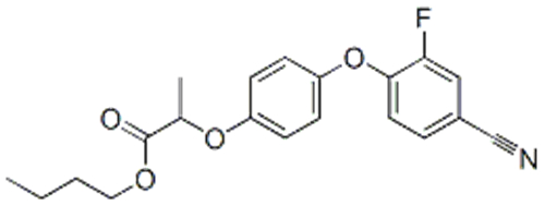 Propanoic acid,2-[4-(4-cyano-2-fluorophenoxy)phenoxy]-,( 57358473, 57279074,2R)- CAS 122008-78-0