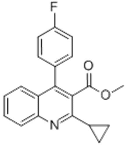 3-Quinolinecarboxylicacid, 2-cyclopropyl-4-(4-fluorophenyl)-, methyl ester CAS 121659-86-7