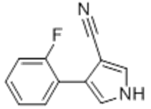 1H-Pyrrole-3-carbonitrile,4-(2-fluorophenyl)- CAS 103418-03-7 
