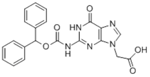 (2-BENZHYDRYLOXYCARBONYLAMINO-6-OXO-1,6-DIHYDRO-PURIN-9-YL)-ACETIC ACID CAS 169287-79-0