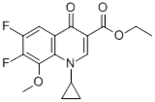 1-Cyclopropyl-6,7-difluoro-1,4-dihydro-8-methoxy-4-oxo-3-quinolinecarboxylic acid ethyl ester CAS 112811-71-9