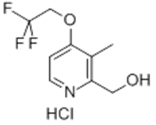 2-Hydroxymethyl-3-methyl-4-(2,2,2-trifluoroethoxy)pyridine hydrochloride CAS 103577-66-8