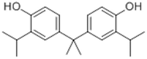 4-[2-(4-hydroxy-3-propan-2-yl-phenyl)propan-2-yl]-2-propan-2-yl-phenol  CAS 127-54-8