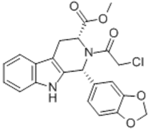 (1R,3R)-METHYL-1,2,3,4-TETRAHYDRO-2-CHLOROACETYL-1-(3,4-METHYLENEDIOXYPHENYL)-9H-PYRIDO[3,4-B]INDOLE-3-CARBOXYLATE
 CAS 171489-59-1