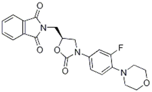 1H-Isoindole-1,3(2H)-dione,2-[[(5S)-3-[3-fluoro-4-(4-morpholinyl)phenyl]-2-oxo-5-oxazolidinyl]methyl] CAS 168828-89-5
