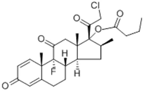 Clobetasone butyrate
 CAS 25122-57-0