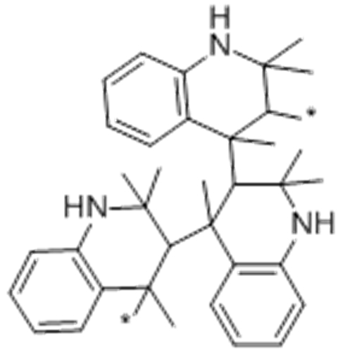 Poly(1,2-dihydro-2,2,4-trimethylquinoline)
 CAS 26780-96-1