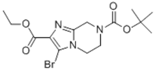 7-tert-butyl 2-ethyl 3-bromo-5,6-dihydroimidazo[1,2-a]pyrazine-2,7(8H)-dicarboxylate  CAS 1000576-75-9