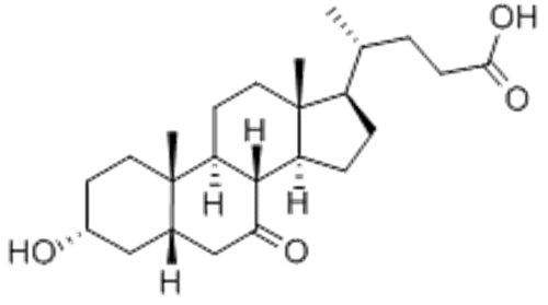 3.alpha.-Hydroxy-7-oxo-5.beta.-cholanic acid CAS 4651-67-6 