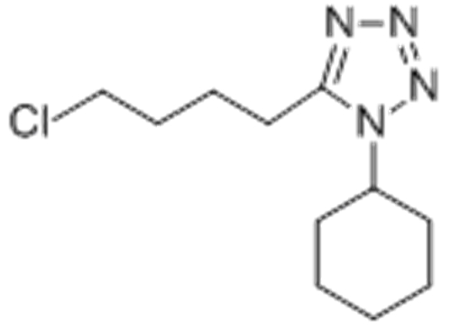 1H-Tetrazole,5-(4-chlorobutyl)-1-cyclohexyl-  CAS 73963-42-5