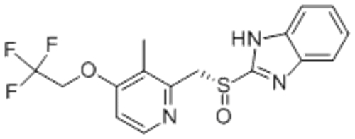 1H-Benzimidazole,2-[(R)-[[3-methyl-4-(2,2,2-trifluoroethoxy)-2-pyridinyl]methyl]sulfinyl]- CAS 138530-94-6 