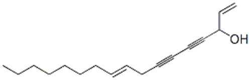 1,9-Heptadecadiene-4,6-diyn-3-ol,( 57355498, 57251243,3R,9Z)- CAS 21852-80-2