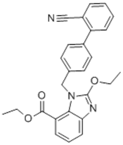 Ethyl-2-Ethoxy-1-[[(2'-Cyanobiphenyl-4-yl) Methyl] Benzimidazole]-7-Carboxylate CAS 139481-41-7