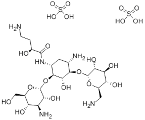 Amikacin sulfate salt CAS 149022-22-0