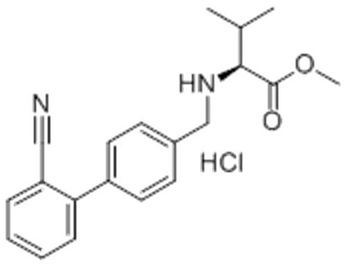 L-VALINE, N-[(2'-CYANO[1,1'-BIPHENYL]-4-YL)METHYL]-, METHYL ESTER, MONOHYDROCHLORIDE CAS 482577-59-3