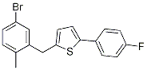2-(5-Bromo-2-methylbenzyl)-5-(4-fluorophenyl)thiophene CAS 1030825-20-7 