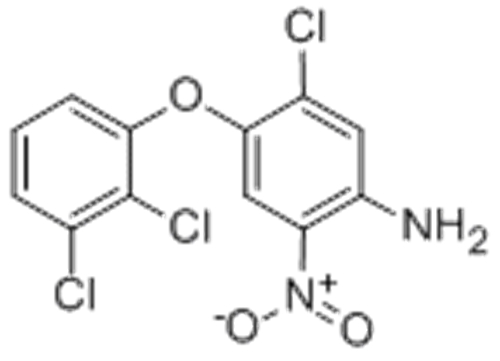 Benzenamine,4-chloro-5-(2,3-dichlorophenoxy)-2-nitro- CAS 118353-04-1