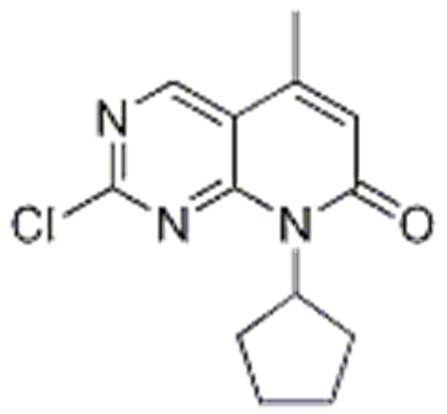 2-chloro-8-cyclopentyl-5-Methylpyrido[2,3-d]pyriMidin-7(8H)-one CAS 1013916-37-4