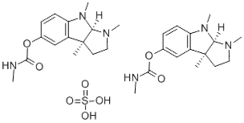 PHYSOSTIGMINE SULFATE CAS 64-47-1