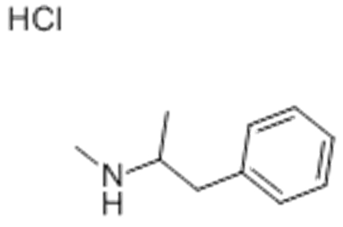 N,alpha-dimethylphenethylamine hydrochloride CAS 300-42-5